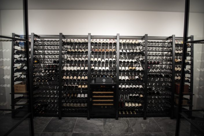 Modulosteel wijnrek Eurocave wijnkamer wijnkelder wijnruimte wijn bewaren wijnkoeling
