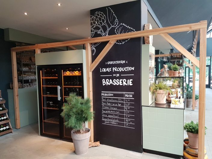 Landal GreenPark Miggelenberg restaurant Pro 6000 serie wijnkast EuroCave wijn bewaren